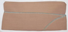 ORIGINAL WWII PRIVATE PURCHASE 'PINK' WOOL GARRISON CAP WITH INFANTRY PIPING