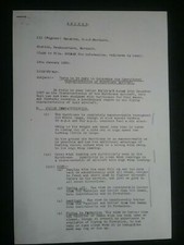 WW2 SECRET R.A.F. DOCUMENT'S EVALUATION OF THE HURRICANE'S HANDLING PROPERTIES
