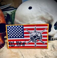 Team Room Designs Kill Krew Flag Chest Patch 5x3 Not Forward FOG SupDef WRMFZY picture