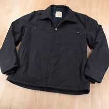 1979 USN US Navy Utility deck zip Jacket sz 44 vtg 70s usa made military surplus picture