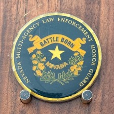 Nevada Battle Born Honor Guard Tribute Double Sided Challenge Coin  M#40