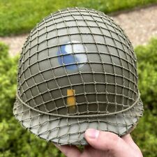 ORIGINAL Restored WWII US 29th Infantry Division M1 Helmet - Saving Private Ryan picture