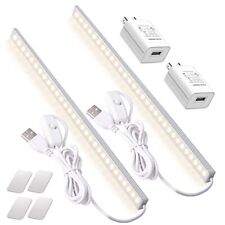 2Pack LED under Cabinet Lighting Dimmable under Cabinet Lights with USB Powered picture