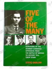 WW2 British RAF Five of the Many Bomber Command Hard Cover Reference Book