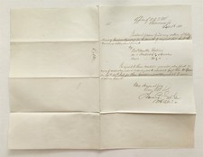 1864 antique CIVIL WAR thibodaux la THOMAS E ATKINS AQM LETTER EQUIPMENT