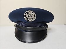USAF Bernard Hat Cap Shade 1625 Navy Blue 7 1/4 Air Force Service Uniform picture