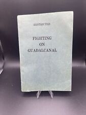 1943 Info Book, Fighting On Guadalcanal, USMC Marines picture