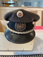 Austrian Army Uniform Visor Cap Hat Size 54 1968 picture