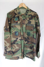 USAF woodland Camo (M81) combat jacket / shirt 40