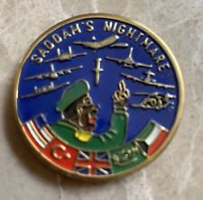 EXTREMELY RARE Saddam Hussein WE GOT HIM Military Intelligence Challenge Coin picture