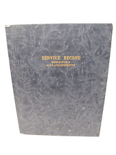 ALTA IOWA COMMUNITY Men Women Service Record Book WWII GOLD STAR Photos Names picture