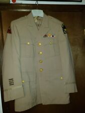 1950s 60s officer khaki Washington state guard 9th Armored Division WWII uniform picture