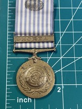 Korean War United Nations British Peacekeeping Service Medal