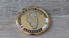Illinois State Police Internal Affairs Challenge Coin #F885