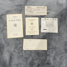 Lot Of Vintage Documents USS Hornet 1961 Others picture