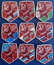 Set of badges 60 years of the USSR Capitals of the republics of the USSR picture