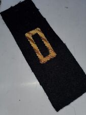 WWII Italian Fascist Military Army Mussolini Ribbon Officer Patch L@@K c picture
