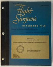 1945 Flight Surgeon's Reference File - Army Air Force post-WW2 AAF Manual 25-O-1 picture