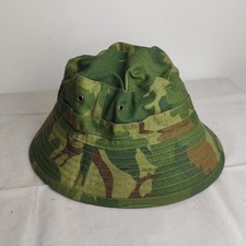 60 cm  VIETNAM WAR US ARMY MITCHELL CAMO FIELD CAMOUFLAGE COMBAT BOONIE CAP