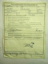USAF Medical Evaluation for Flying Class III Luke AFB Arizona Sgt. Chris.Burgan