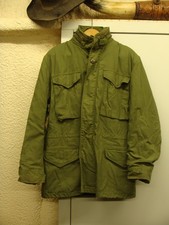 US Military OD Green Field Jacket Coat Mens sz Small Reg HUNTING, Camping WORK
