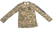 US Army Shirt Womens Official Small Petite Military Camo Tactical Long Sleeve picture