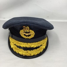WW2 British RAF Visor Cap - Upholstered Royal Air Force Officer Hat Reproduction