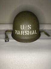 WW2 M1 Helmet - U.S. Marshall Stamped RARE LATE ‘45 MINTY picture