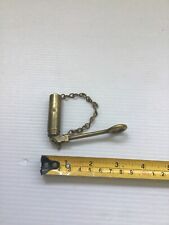 Vintage WW1 Brass Lee Enfield/Vickers Bore Viewer Breech Inspection Tool picture