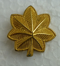 Vietnam Era Lieutenant Colonel Gold Oak Leaf Insignia Military Pin picture