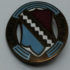 Vintage Military U.S. Army First Infantry Regiment Enamel Pin 1st picture