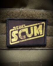 Rebel Scum Morale Patch Tactical ARMY Hook Military USA picture