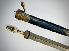 IMPERIAL RUSSIAN  DAGGER  KINDJAL KINJAL "OSMAN",SILVER, 19th Century.