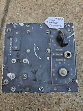 RARE VINTAGE WWII AIRCRAFT BOMBER T-44 RANGE CONTROL BOX CT-605 picture