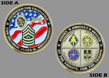 Retired CSM James W. Breckinridge Excellence Challenge Coin M#8