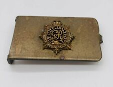 Royal Army Service Corp Brass Belt Buckle Military British GA picture