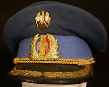 1993 Romanian Air Force Officers Service Visor Hat 'Condor' Brand - Size 58 Rare picture