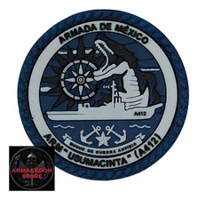 Mexican Navy Patch Parche Marina Armada Guerra Anfibia Usumacinta Mexico 6cm