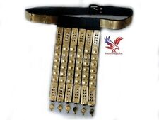 brass armor roman legionary's belt straps with Brass decoration Medieval Replica picture