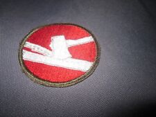Vintage 84th INFANTRY DIVISION U.S. ARMY WW2  Railsplitter Whiteback PATCH picture