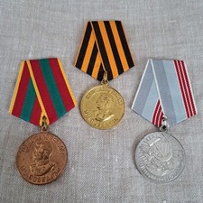 Medal USSR  Veteran WW2  Stalin .