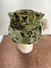 US Navy Cap Utility NWU Type III Woodland 8 Point Cover   SIZE 7 3/8 NWT picture