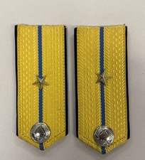 People’s Republic Kampuchea (Cambodia) Air Force 3rd Lieutenant Shoulder Boards