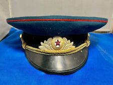 Soviet USSR (CCCP) Russian Military Army Uniform Hat Cap, Size 58 picture