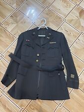 WW2 WWII Named US Army Lt Lieutenant Uniform Jacket Coat picture