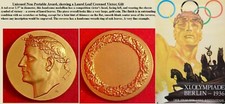 Pre German Olympics Party Sports Award 1930's 1st pl Gold Medal Game Competitor 