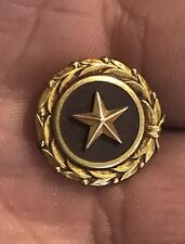 Vintage Gold Star Mother Pin US Army Military With Initials picture