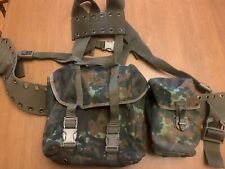 German army Webbing rig system 3 pieces tactical belt Y-strap harness w/ Canteen picture
