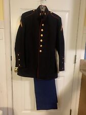WWII U. S. Marine Dress Blues Wool Uniform Excellent Condition picture