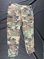 Army Vintage Military Pants Woodland M81 Combat Trousers Tactical Xlarge Long picture